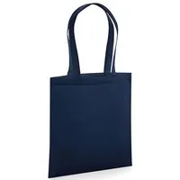 Westford Mill Westford Mill Organic Premium Cotton Bag Shopper, French navy, – Produktbild 1 von 1