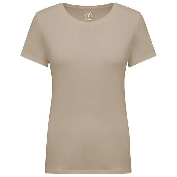 YTWOO YTWOO Fitted Damen T-Shirt Standard, Light sand, – Produktbild 1 von 2