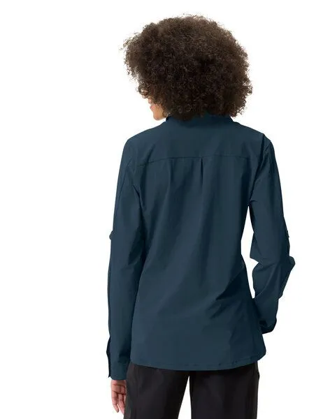 Vaude VAUDE Hemd-Bluse Women's Farley Stretch Shirt, Dunkel-blau, – Produktbild 5 von 5