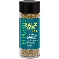 El Puente El Puente Salz & Zitrone im Glas-Streuer | Fair Trade | Vegan | Glutenfrei – Produktbild 1 von 1