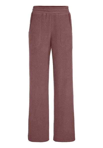 hessnatur hessnatur Fleece Hose Relaxed ACTIVE LIGHT aus reiner Bio-Baumwolle, Rosébraun, – Produktbild 3 von 4