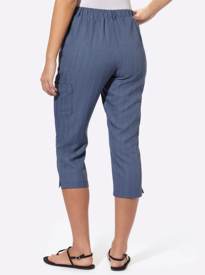 Witt Caprihose, Rauchblau, – Produktbild 3 von 3