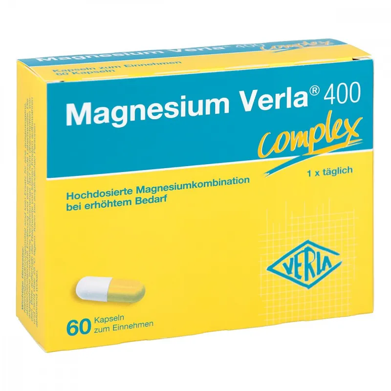 Verla Magnesium Verla 400 Kapseln – Produktbild 1 von 1