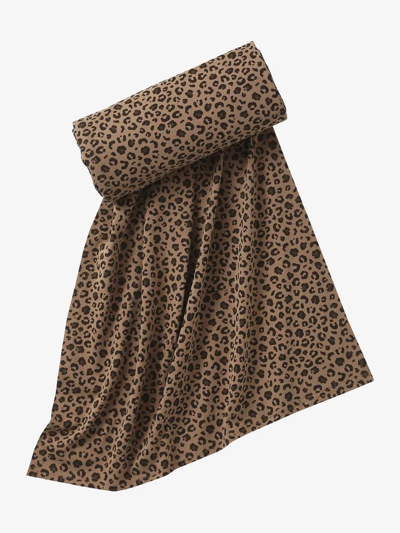 Envie De Fraise Baby Tragetuch mit Leo-Print ENVIE DE FRAISE, Beige, – Produktbild 2 von 3