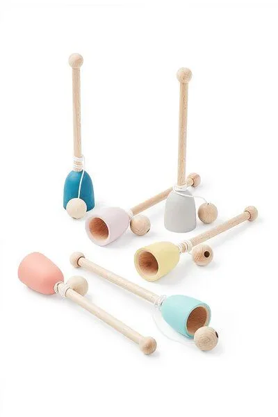 Me&Mine Becher und Ball aus Holz von Me&Mine, Pink, – Produktbild 3 von 3