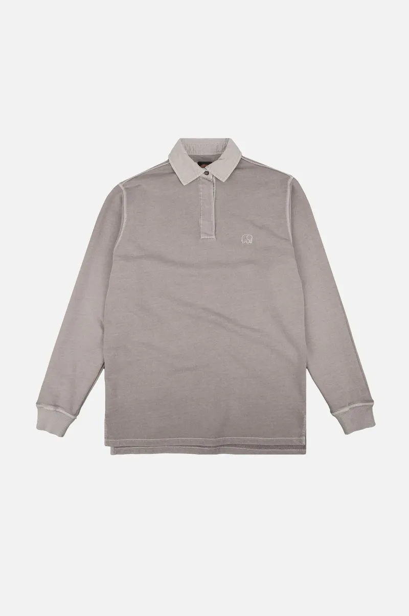 Trendsplant Trendsplant Herren vegan Pullover Polo Essential Pigment Island Fossil, Beige, – Produktbild 1 von 2