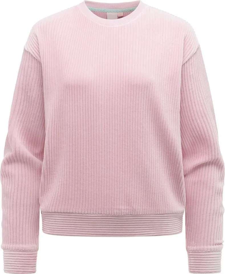 ragwear ragwear Sweatshirt Dellani Cordy Langarm Oberteil in Kord-Optik, Rosa, – Produktbild 2 von 4