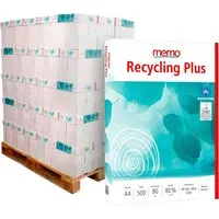 Memo 300 x 500 Blatt memo Multifunktionales Kopierpapier 'Recycling Plus' DIN A4, 80 g/m² – Produktbild 1 von 1