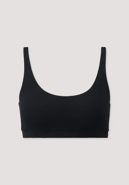 hessnatur hessnatur Bustier PURE SENSE aus TENCEL Modal, Schwarz, – Produktbild 4 von 4