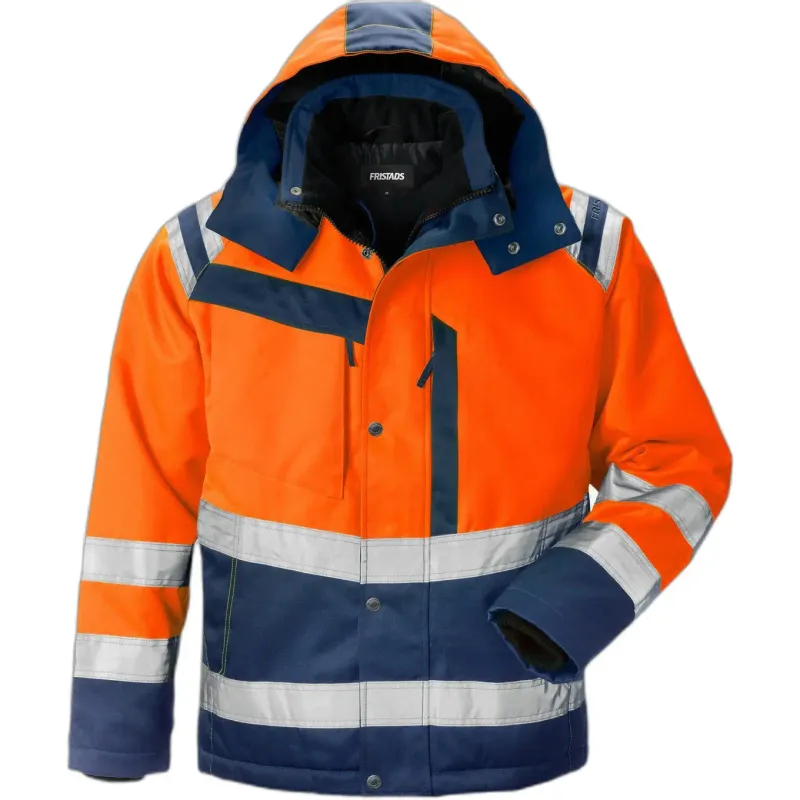 Fristads Arbeitsjacke mit hoher Sichtbarkeit Fristads Classe 3 4043 PP, Orange, – Produktbild 1 von 1