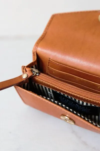 O MY BAG O MY BAG Portemonnaie JO'S Purse magnetic, Classic cognac (braun), – Produktbild 3 von 3