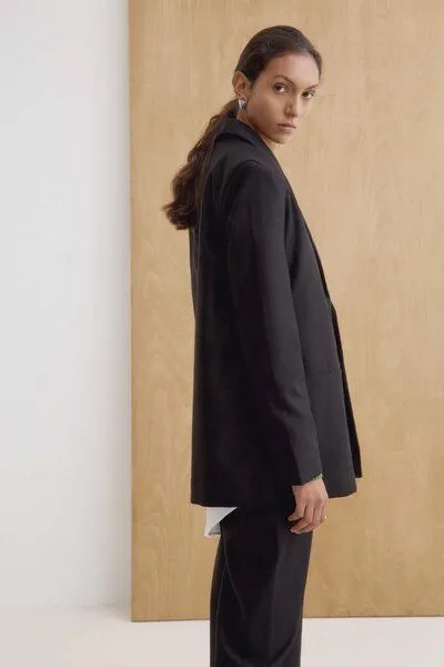 KOWTOW Kowtow Dadat Blazer, Schwarz, – Produktbild 2 von 4