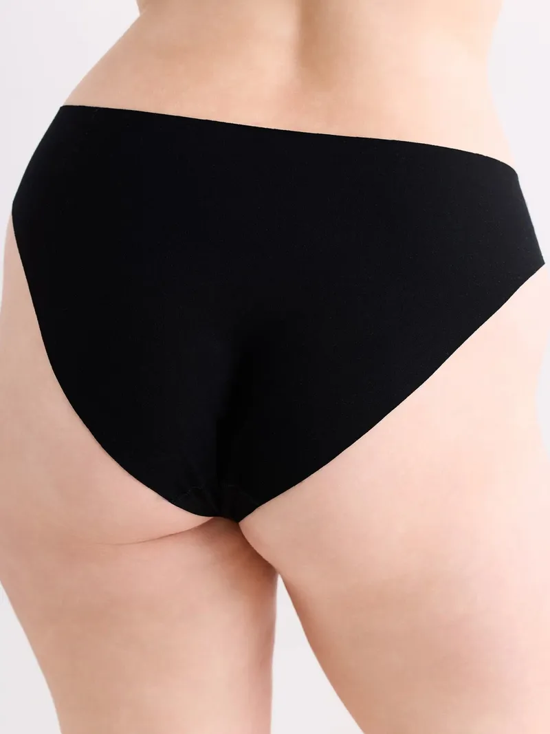 erlich textil erlich textil Light Touch Slip im 3er Pack aus weichem Modal, made in Europe, Schwarz, – Produktbild 3 von 5