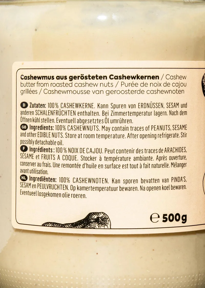 KoRo Cashewmus | 500 g – Produktbild 4 von 8