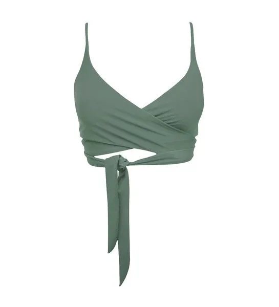 Anekdot Anekdot Bikini Top Lin, Green, – Produktbild 1 von 4