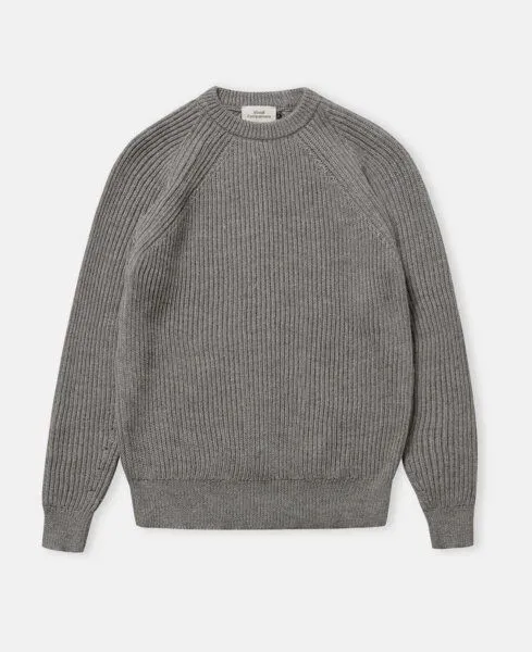 About Companions About Companions - Pullover Nord Alpaca, Grau (undyed grey), – Produktbild 1 von 4