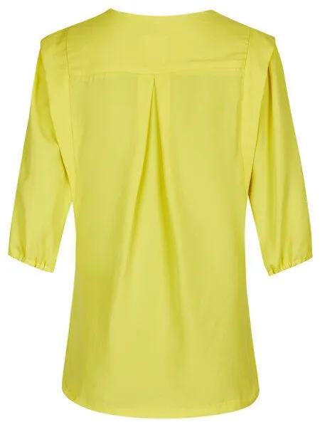 Addition Sustainable Apparel Addition Sustainable Apparel Bluse aus Tencel - Voluminous Blouse, Lemon (gelb), – Produktbild 2 von 3