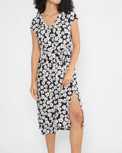 blutsgeschwister Blutsgeschwister Kleid aus EcoVero "Total Liberty Maniac" - Sweet Nightshade – Produktbild 1 von 4