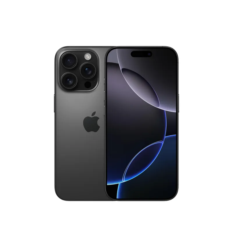 Apple Apple iPhone 16 Pro 128GB, Titan schwarz, – Produktbild 1 von 3