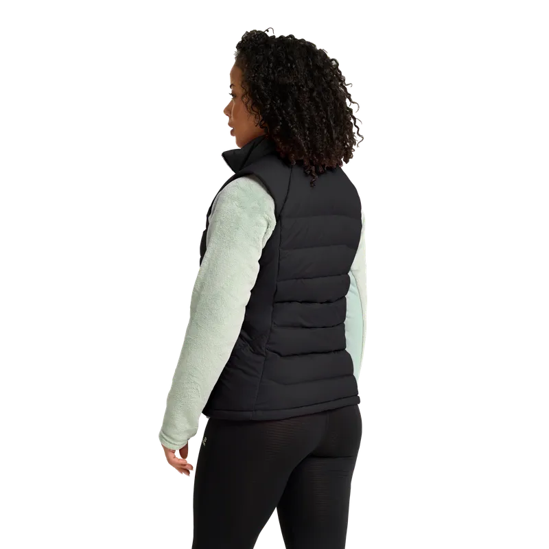 Jack Wolfskin Jack Wolfskin Wild Pass Down Vest Women Warme Fleeceweste Midlayer 3-in-1 System Damen XS black, Black, – Produktbild 2 von 2