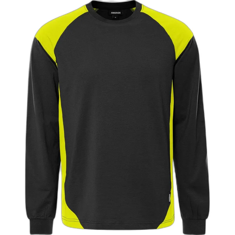 Fristads Langarmshirt Fristads heavy 7071 GTM, Noir, – Produktbild 2 von 2