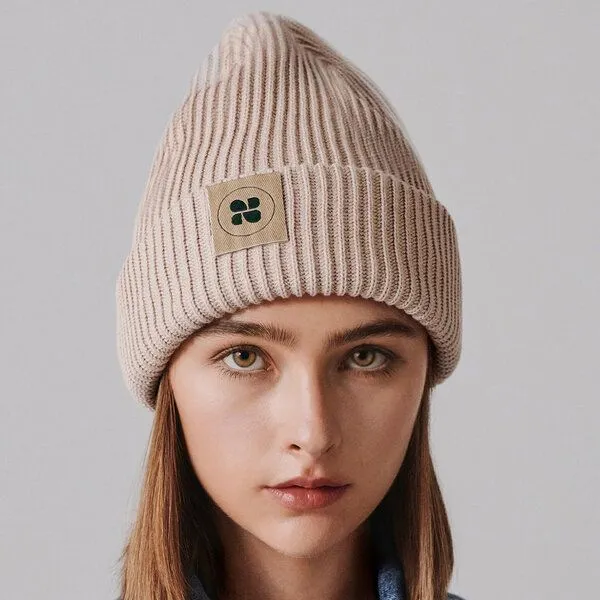 New Orchard New Orchard Winter Vegan Beanie, Beige, – Produktbild 1 von 4