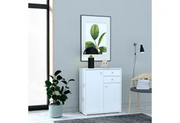FORTE Kommode Tempra, Kommode, 2 Türen, 2 Schubkästen, viel Stauraum, Breite 73,7 cm – Produktbild 1 von 1