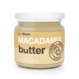 GymBeam Food GymBeam Macadamia Nussbutter 200 g – Produktbild 1 von 1