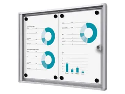 Schaukasten "Frank" B1 zertifiziert 2 x DIN A4 – Produktbild 1 von 1