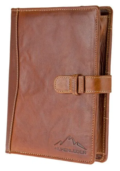 Alpenleder Alpenleder Tablettasche SEILSCHAFT, Cognac, – Produktbild 3 von 4