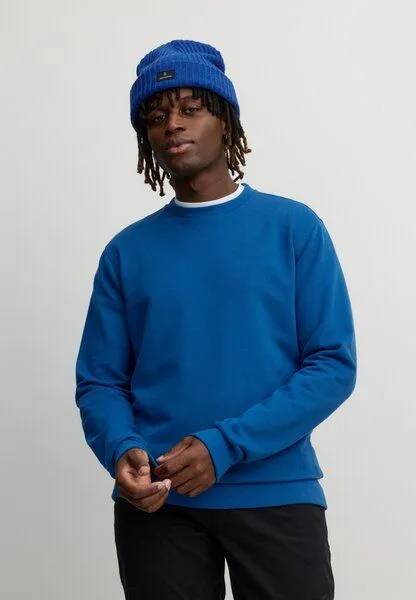 recolution Herren Sweatshirt aus Bio-Baumwolle - TAMARILLO - recolution, Lapis blue (blau), – Produktbild 3 von 4