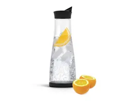 elasto elasto Glaskaraffe mit Deckel "Fresh" 1,0 l – Produktbild 1 von 1