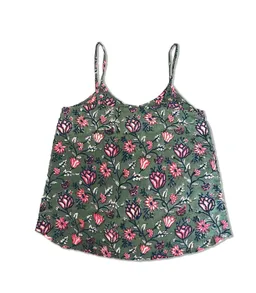 el.résidu el.résidu Damen vegan Top Priyanka Teal Grün – Produktbild 1 von 1