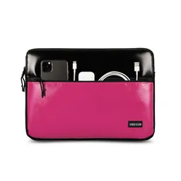 UNBEGUN UNBEGUN Herren vegan Laptop-Hülle Mit Vordertasche Pink – Produktbild 1 von 1
