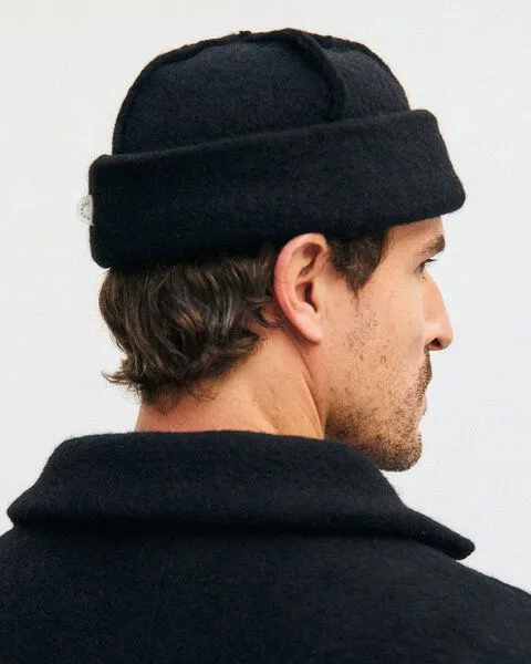 Rotholz Rotholz Toque Bio Wollmischung, Schwarz, – Produktbild 4 von 4
