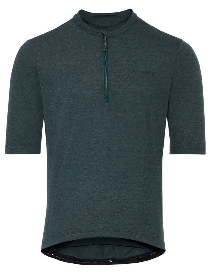 Vaude Vaude T-Shirt Men's Kuro HZ Tricot (1-tlg) atmungsaktives und schnelltrocknendes Radshirt, Blau, – Produktbild 1 von 4