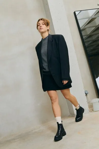 Jutelaune Jutelaune Mischa Chelsea Boots, Schwarz, – Produktbild 4 von 4