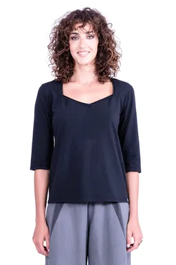 RAVENS VIEW IBIZA RAVENS VIEW IBIZA Damen vegan Top Chic Schwarz – Produktbild 1 von 1