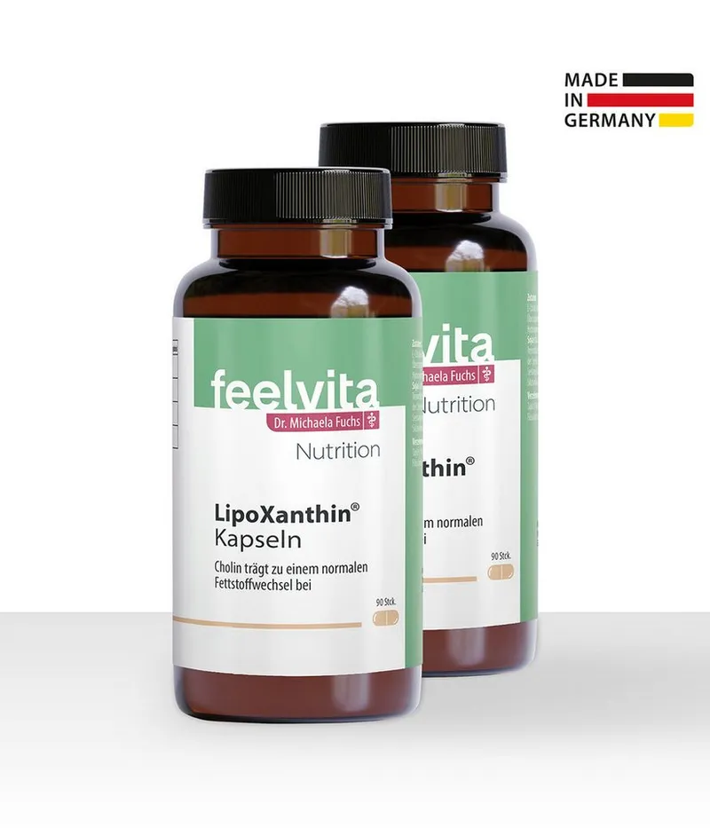 Genius Genius Feelvita Nutrition LipoXanthin® 180 Kapseln, 2er- Set à 90 St. – Produktbild 2 von 5