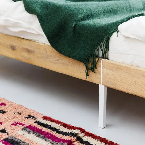 ekomia ekomia Familienbett Luna Minimal, Weiß, – Produktbild 3 von 4