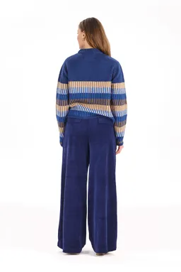 KOMODO KOMODO Damen vegan Hose Sofia Navy – Produktbild 1 von 1