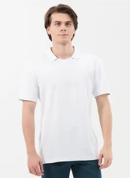 ORGANICATION ORGANICATION Poloshirt aus Bio-Baumwolle mit V-Ausschnitt – Produktbild 1 von 1