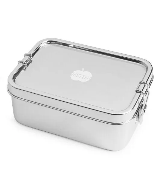 Brotzeit Brotzeit Dichte Lunchbox Klickstar aus Edelstahl, in 2 Größen – Produktbild 1 von 4