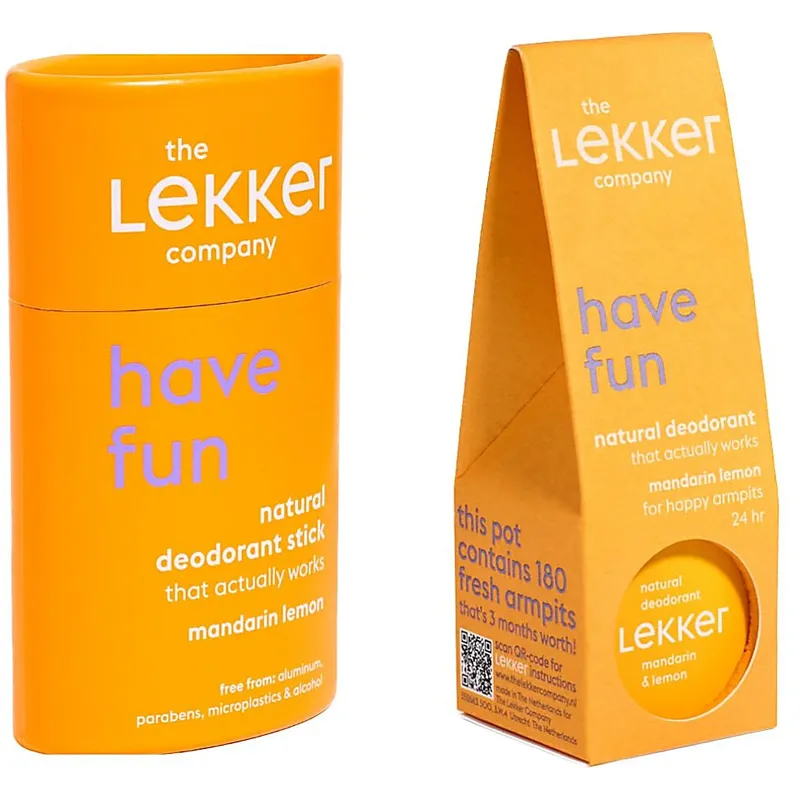 The Lekker Company The Lekker Company Deodorant Mandarine & Zitrone Set – Produktbild 1 von 1