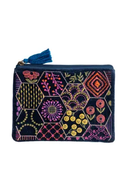 Tranquillo Samttäschchen BLOOM ART (Bio-Baumwolle) - bunt – Produktbild 1 von 1