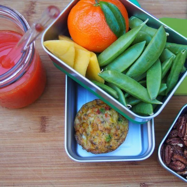 ECOlunchbox ECOlunchbox Lunchbox | Blue Water Bento | 3-in-1 Splash Box – Produktbild 3 von 4
