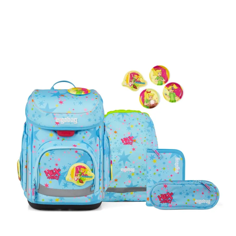Ergobag Ergobag cubo Schulranzen, 5-teiliges Set, Kollektion 2026 Bärhext, Blue, – Produktbild 2 von 2