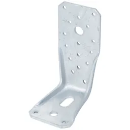 Alberts ALBERTS KR-Winkelverbinder, mit Langloch, feuerverzinkt, TxHxB: 135x85x65 mm – Produktbild 1 von 1
