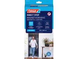 Tesa tesa Fliegengitter Magnetvorhang "XL" für Türe, 240 x 120 cm, anthrazit – Produktbild 1 von 1