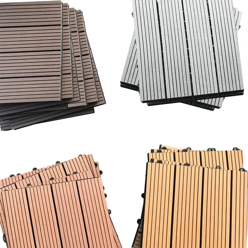 Home Deluxe Home Deluxe WPC Holzfliesen, Dunkelbraun, – Produktbild 1 von 1